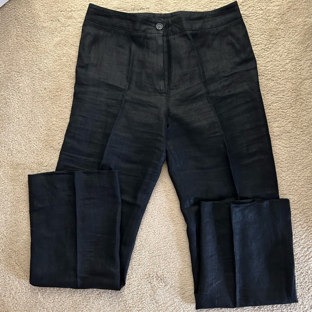 Natan Wide Leg Linen Pants